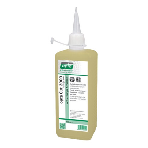 opta Huile de coupe haute performance Cut 2000, flacon 250 ml