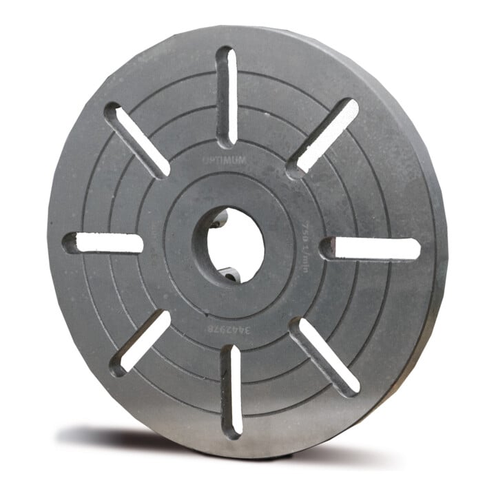 Optimum Aufspannscheibe Ø 320 mm Camlock DIN ISO 702-2 Nr. 5