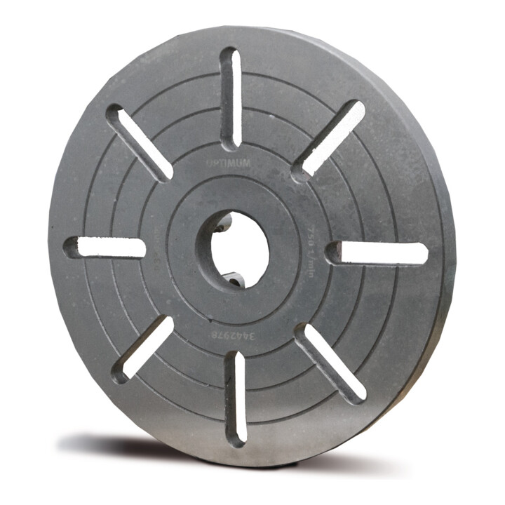 Optimum Aufspannscheibe Ø 330 mm Camlock DIN ISO 702-2 Nr. 5