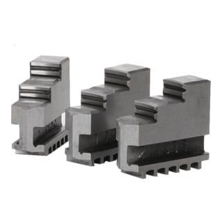Optimum Blockbackensatz weich 3-Backendrehfutter Ø 160mm DIN 6350