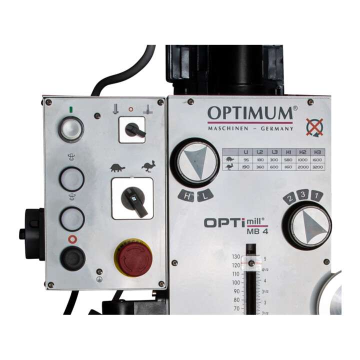 Optimum Bohr-Fräsmaschine OPTImill MB 4