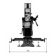 Optimum Bohr-Fräsmaschine OPTImill MB 4SV