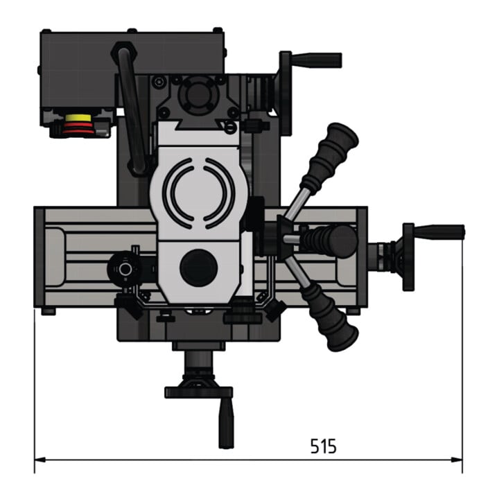 Optimum Bohr-Fräsmaschine OPTImill MH 15V