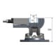 Optimum Dreiachsenschraubstock MV3-125