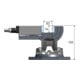 Optimum Dreiachsenschraubstock MV3-75