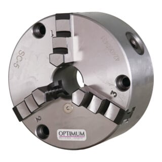 Optimum Dreibacken-Drehfutter Ø 130 mm
