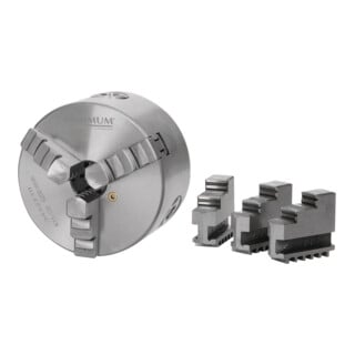 Optimum Dreibackendrehfutter Ø 160 mm zentrisch spannend