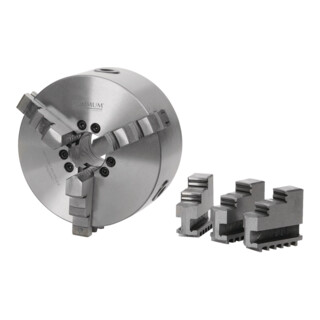 Optimum Dreibackendrehfutter Ø 160 mm zentrisch spannend Camlock DIN ISO 702-2 Nr. 4