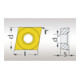 Optimum Ersatzwendeplatten HM ISO CCMT060204 5 Stück