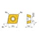 Optimum Ersatzwendeplatten ISO CCMT09T304 5 Stück