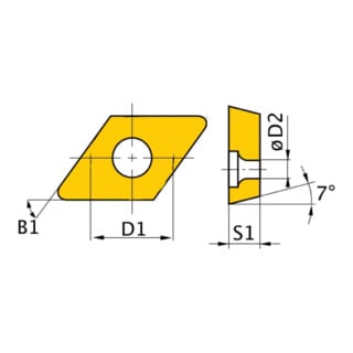Optimum Ersatzwendeplatten ISO DNMG150408