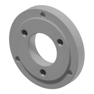 Optimum Futterflansch Ø 125 mm Kurzkegel