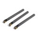 Optimum Innendrehstahl-Satz 10mm TIN-beschichtet 3-teilig