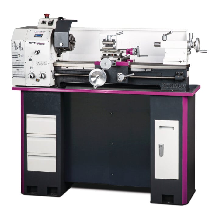 Optimum Leitspindeldrehmaschine OPTIturn 2807VB