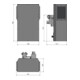 Optimum Maschinenunterbau mit Absaugung GU 2