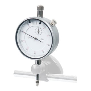 Optimum Messuhr 10mm Einspannschaft 8mm mattverchromt