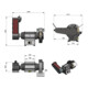 Optimum Meuleuse universelle OPTIgrind GU 20S (230V)