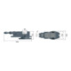 Optimum Präzisions-Maschinenschraubstock FMS 125