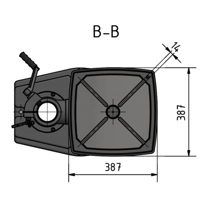 OPTIMUM Säulenbohrmaschine OPTIdrill DP 33 Aktions-Set inklusive Maschinenschraubstock