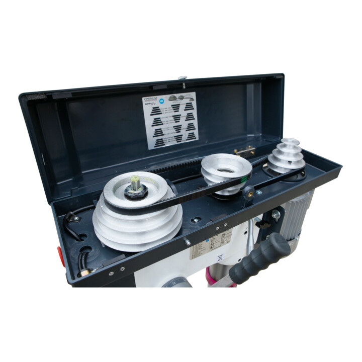 Optimum Säulenbohrmaschine OPTIdrill DQ 25T Aktions-Set