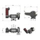 Optimum Universalschleifmaschine OPTIgrind GU 20S (230V)