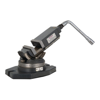 Optimum Zweiachsenschraubstock ZAS 50 neigbar bis -900 3,4 kg