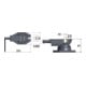 Optimum Zweiachsenschraubstock ZAS 50 neigbar bis -900 3,4 kg