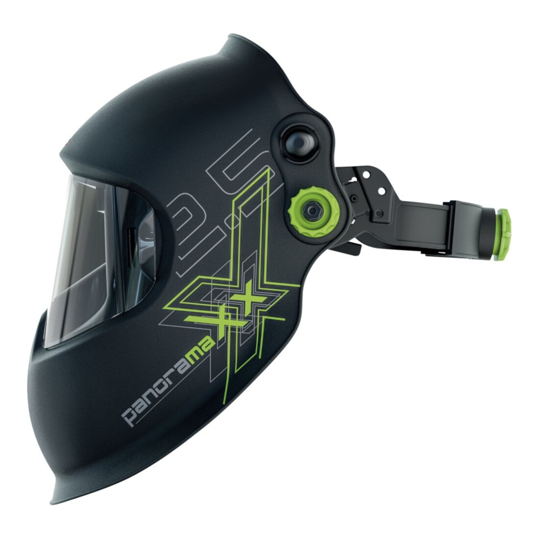 OPTREL Schweißerschutzhelm panoramaxx noir 180x120mm DIN 5-12