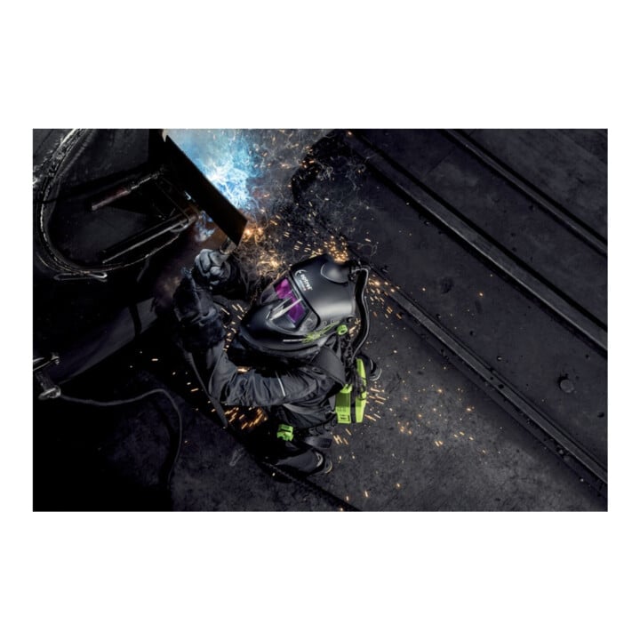 OPTREL Schweißerschutzhelm panoramaxx noir 180x120mm DIN 5-12