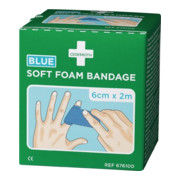 Orkla Pflaster u.Bandage Soft Foam selbsthaftend elastisch blau-1