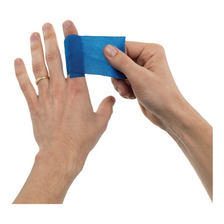 Orkla Pflaster u.Bandage Soft Foam selbsthaftend elastisch blau