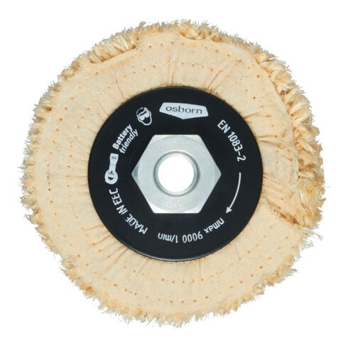 Osborn Anneau de polissage 100 mm, sisal