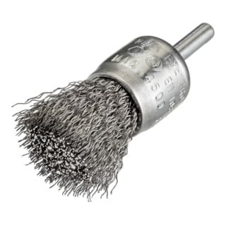 Osborn borstel D30, schact  6 mm, gegolfd staaldraad 0,30 mm T35 Doe-het-zelf / max. toerental 4.500