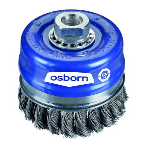 Osborn Brosse à coupe en acier torsadée M14 80 mm