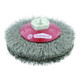 Osborn Brosse conique acier ondulé M14 100x20mm-1