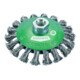 Osborn Brosse conique en acier M14 100 mm torsadée-1