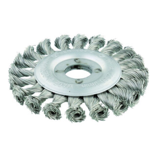 Osborn Brosse ronde inox 115x12mm torsadée