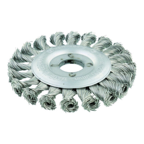 Osborn Brosse ronde inox 115x12mm torsadée