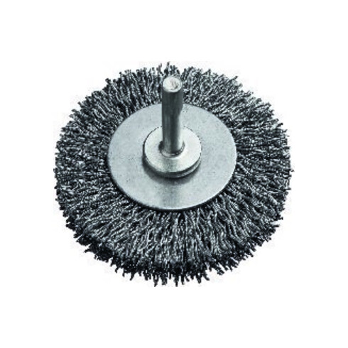 Osborn Brosse ronde Xtreme acier, diamètre 50 x 17 x 0,3 mm ondulée