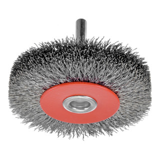 Osborn gereedschapborstel D40x11, schacht 6 mm, gegolfd staaldraad 0,20 mm T10
