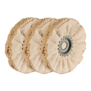 Osborn Jeu de 3 disques en sisal, avec imprégnation pour le prépolissage,⌀ bague: 100 mm