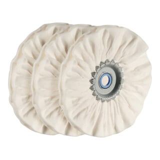 Osborn Jeu de 3 disques en tissu de polissage pour lissage,⌀ bague: 100 mm