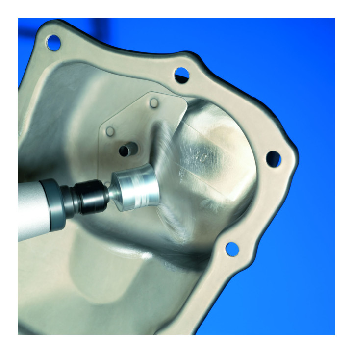 Osborn Pinselbürste D25, Schaft 6 mm, gewellter Messingdraht 0,30 mm T25