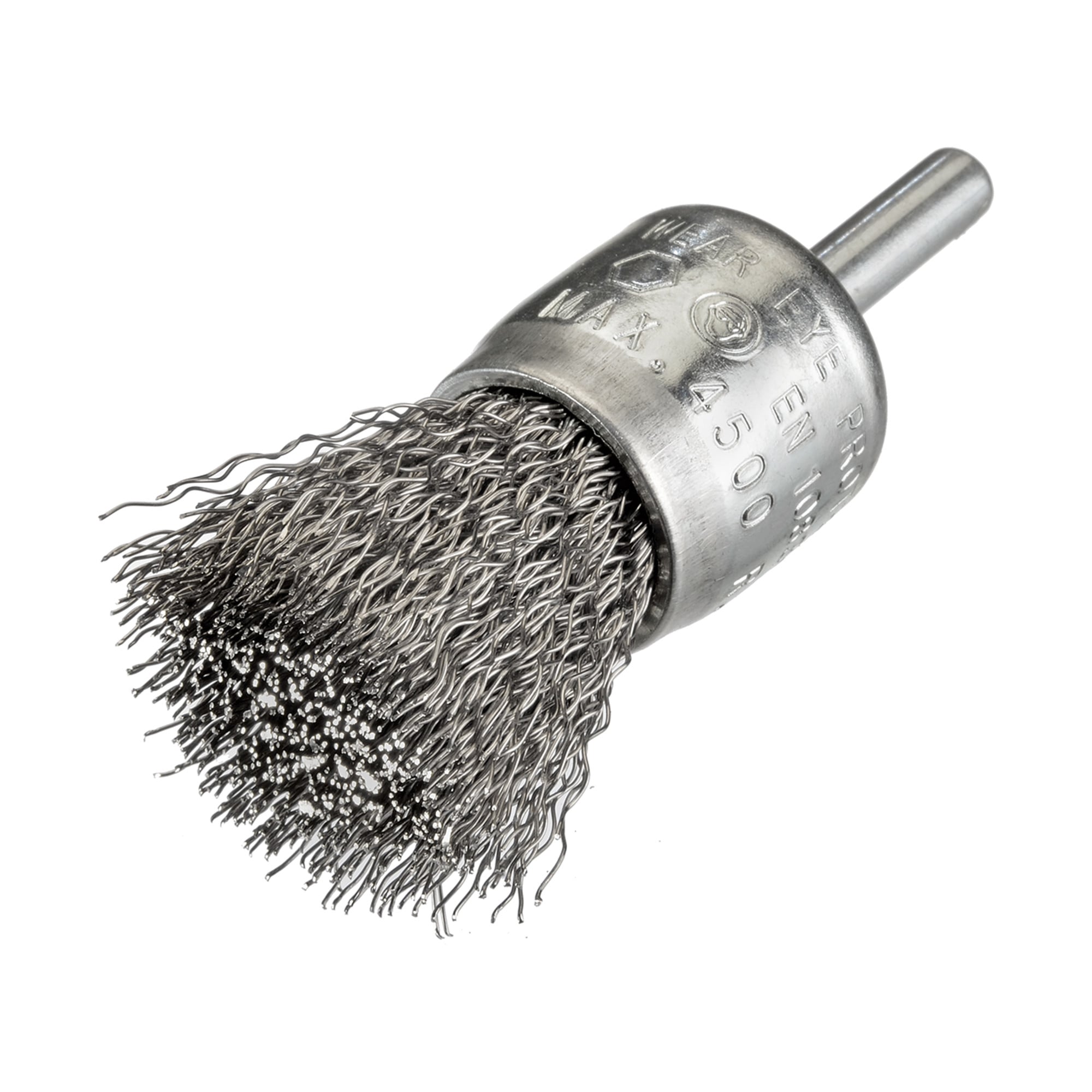 Osborn Pinselbürste D30, Schaft 6 mm, gewellter Stahldraht 0,30 mm T35 Do-It-Yourself / max. RPM 4.500