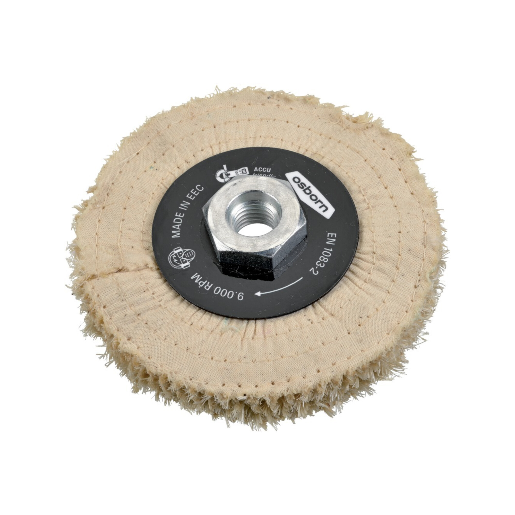 Osborn Polierring 100mm, Sisal
