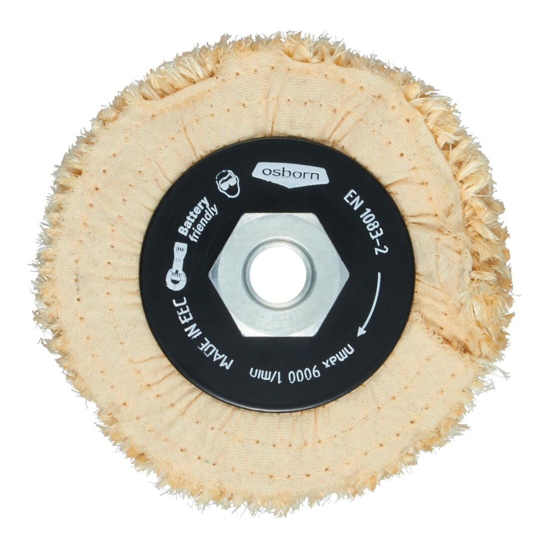 Osborn Polierring 100mm, Sisal
