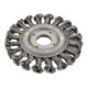 Osborn rondborstel D115x12, boring 22,2 mm, getordeerd staaldraad 0,50 mm T23 fitting blauw-1