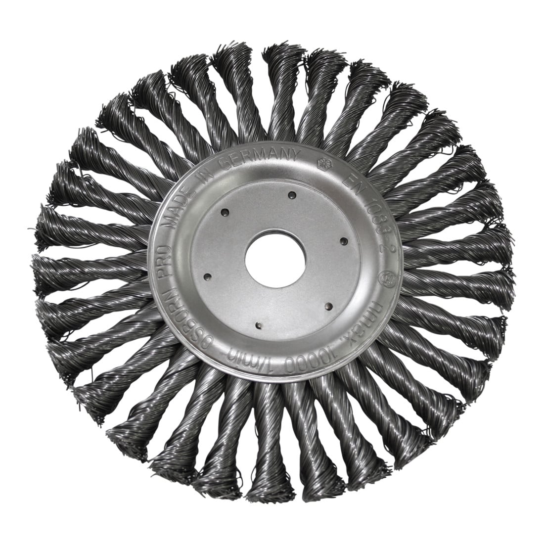 Osborn rondborstel D178x13, boring 22,2 mm, getordeerd staaldraad 0,50 mm T42