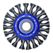 Osborn Rundbürste D178x13, Bohrung 22,2 mm, gezopfter Stahldraht 0,50 mm T42