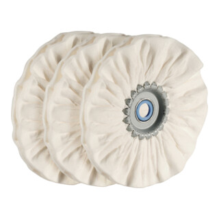Osborn Set di anelli in vello per lucidatura, 3pz. per livellare, ⌀100mm